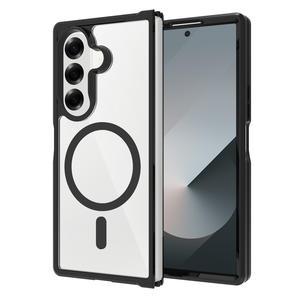 Funda magnética anticaída ultra transparente para Samsung para Galaxy Z Fold 7 TPU PC funda a prueba de golpes Anti-Yellow <span class=keywords><strong>Outlook</strong></span> bisagra fuerte - Product Image 5