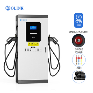 Station <span class=keywords><strong>de</strong></span> <span class=keywords><strong>recharge</strong></span> pour véhicules électriques OLINK DC 60kW à 120kW, type 2, double pistolet, charge rapide pour voitures électriques - Product Image 1