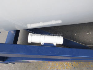 Contenedor de tanque ISO estándar ASME de gasolina diésel de petróleo crudo de 20 pies UN T4 para productos químicos peligrosos y ácidos - Product Image 3