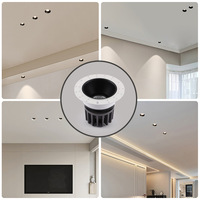 Plafonnier LED encastré de haute qualité 5W/7W/10W/12W/15W/18W de type COB/SMD