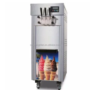 High quality automatic blueberry ice cream machine and chocolate ice cream blending machine and ice maker