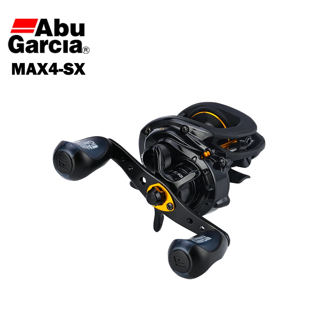 abu garcia black max 4 SX CASTING COMBO 4PC TRAVEL KIT molded soft touch knobs to provide a comfortable grip and buttery smooth retrieve Garcia Black Max Abu Garcia