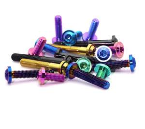 Vis en alliage de titane M8 Grandes vis hexagonales intérieures à tête ronde sans <span class=keywords><strong>peinture</strong></span> pour diverses applications industrielles - Product Image 3