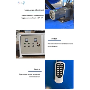 Ys công nghiệp phun 30-100m nước sương mù sương mù pháo máy cho Bụi Đàn áp Bán Phá Giá mặt đất bãi rác Hot Bán - Product Image 4