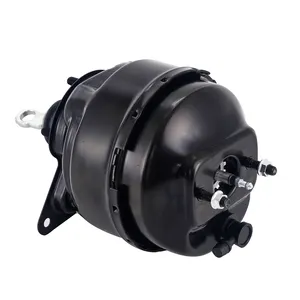 Black 9" Dual Diaphragm Brake Booster For1967-1970 Ford Mustang