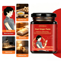 Pâte de Gingembre Huai Cassonade Herboristerie Boisson Chaude Instantanée 300g OEM ODM Marque Privée Formule Sur Mesure