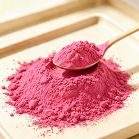 Poudre d'extrait de framboise naturelle de qualité alimentaire en gros pour la matière première des aliments et boissons fonctionnels