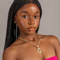 Liontin Huruf Abjad A-Z Model Baguette Glam, Inisial Huruf Tunggal Berhiaskan CZ Tebal, Kalung Trendi dan Stylish untuk Wanita, Pria, dan Rapper