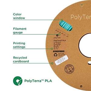 <span class=keywords><strong>Filament</strong></span> PLA <span class=keywords><strong>PolyTerra</strong></span> Polymaker en gros, 1,75 mm, 1 kg, mat, <span class=keywords><strong>filament</strong></span> d'imprimante 3D PLA 1,75 Filamento 3d - Product Image 4