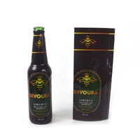 Film rétractable en plastique pour sceller les canettes de bière, manchon rétractable pour bouteilles de vin et de jus, étiquette rétractable pour boissons en PVC/PET imperméable