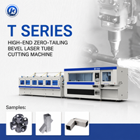 Découpeuse de tubes laser à fibre CNC pour tubes ronds, carrés, ovales et profilés – Machine de découpe automatique de tubes métalliques pour usage industriel
