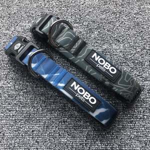 WELLGO Set Kalung dan Tali Kekang Anjing Berlapis Karet TPU Tahan Air Pola Desain Logo Kustom - Product Image 4