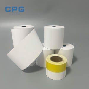 Manufacturer Direct Bulk BPA Free POS/ATM Cash Register <b>Paper</b> Thermal Receipt Tape 57X30 80X80mm Thermal Printer <b>Paper</b> <b>Roll</b> - Product Image 1