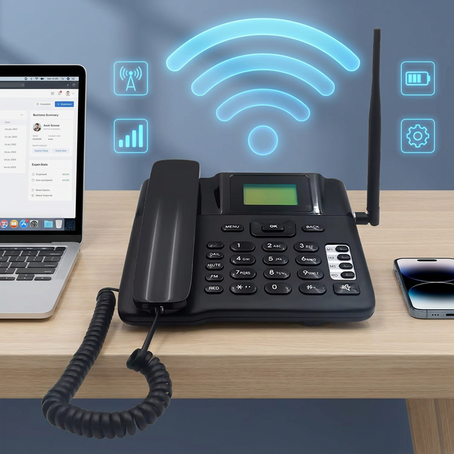 JIMI Wholesale Custom logo CE Certificate Cordless Phones GSM Wireless Fixed Cordless Telephones