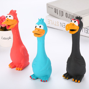 High Quality Eco-Friendly Waterproof Wholesale Interactive <b>Chicken</b> <b>Squeaky</b> Latex Dog Chew Toys for Indoor Use - Product Image 5