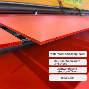 Custom dimensioni PP pannello cavo ondulato scatola di stoccaggio di plastica impilabile <span class=keywords><strong>abbigliamento</strong></span> pieghevole raccogli bidone per il magazzino - Product Image 4