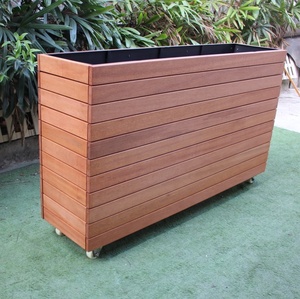 Jardinières <span class=keywords><strong>en</strong></span> <span class=keywords><strong>bois</strong></span> d'extérieur au design innovant 2021, <span class=keywords><strong>jardinière</strong></span> <span class=keywords><strong>en</strong></span> <span class=keywords><strong>bois</strong></span> de jardin d'extérieur <span class=keywords><strong>avec</strong></span> roues, jardinières grandes d'extérieur - Product Image 3