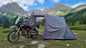 <span class=keywords><strong>Tente</strong></span> <span class=keywords><strong>de</strong></span> <span class=keywords><strong>moto</strong></span> personnalisée avec logo, légère, imperméable, pour 1-2 personnes, <span class=keywords><strong>tente</strong></span> <span class=keywords><strong>de</strong></span> camping portable pour <span class=keywords><strong>moto</strong></span>, abri pour voyages d'aventure - Product Image 3