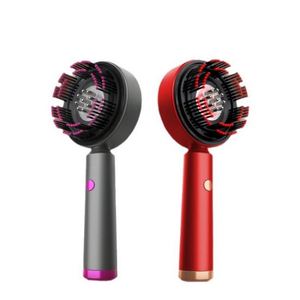 Multi Functional Massage Comb Long Capacity Battery Electric <b>Brush</b> Double Red Light for Hair Growth Care Model <b>Scalp</b> Massage - Product Image 1