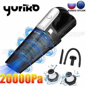 Aspiradora Inalámbrica para Auto de 20000PA, Portátil, de Mano, con 150W de Succión Potente y Luz LED para Limpiar el Interior del Hogar y del Auto - Product Image 1