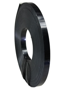 Bande d'acier d'emballage 0,9*32 mm / Bande de cerclage en acier 32x0,9 mm, bandes d'acier à haute teneur en carbone laminées à froid pour promotion, personnalisées, bon marché - Product Image 1