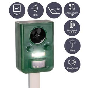 חוסן חיות מחמד דוחה חתול חובש חיצוני לשמור על חתולים משם חיישן אור סנאי אור לבוש כלב ארנב הרתעה - Product Image 4