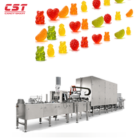 Ligne de production automatique CST pour la fabrication de bonbons gélifiés halal, de biscuits et de oursons gélifiés