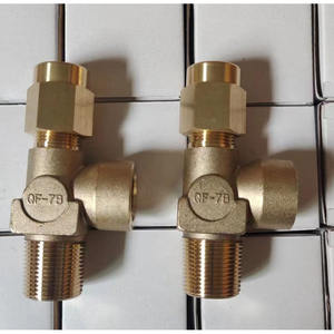 วาล์วกระบอกสูบทองเหลือง QF-42 QF-30A QF-7B สำหรับก๊าซมีเทนไฮโดรเจน - Product Image 3