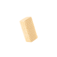 Vente en gros de mini-gaufrettes italiennes de la marque Cabrioni, biscuits sucrés fourrés à la crème vanille, collation croustillante pour le petit-déjeuner, boîte de 10 pièces x 400 g