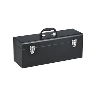 Customized High Quality Mechanic Portable Metal Storage Tool Box With Inner Tray