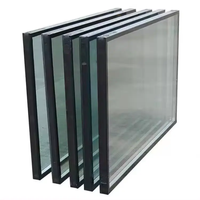 Verre trempé à double vitrage incurvé par fenêtre d'autobus en aluminium feuilleté isolé Low E Windows Offre Spéciale