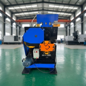 Machine à poinçonner multifonctionnelle, petite machine de découpe pour atelier de fabrication d'acier, poinçonnage, cisaillement, découpe - Product Image 1