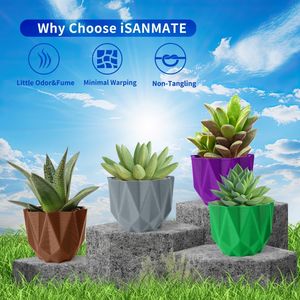 OEM/ODM <span class=keywords><strong>ISANMATE</strong></span> Filament ASA durable et prêt pour l'extérieur Bobine brune 1kg résistante aux UV pour imprimantes 3D - Product Image 5