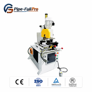 Machine de découpe de tubes semi-automatique à scie à froid avec système de refroidissement pour la découpe de précision de tuyaux métalliques lourds dans l'industrie des pièces automobiles - Product Image 1