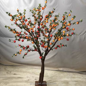 Cây quả lựu nhân tạo để trang trí nhà cửa, phòng khách, cửa hàng trái cây, cây cảnh giả - Product Image 3