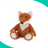 Peluche Renard Orange Personnalisée Mignonne 5'' Renard Gras en Peluche Fabriqué en Chine