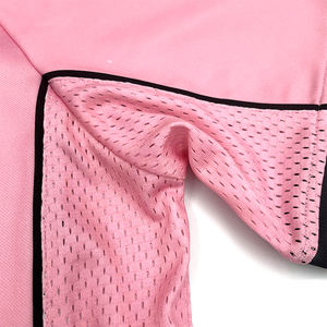 Sublimated Street <b>Retro</b> <b>Football</b> Shirts Pink Soccer Jerseys - Product Image 5