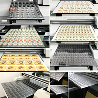Imprimante à encre comestible multicolore de qualité alimentaire AC 110/220V Windows 10 / 11, machine à cartouches d'encre à jet d'encre