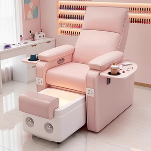 2026 Prix de gros Chaise de pédicure de luxe avec spa pour les pieds, fauteuil de pédicure, chaise de pédicure pour extension d'ongles, canapé - Product Image 3