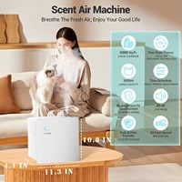 Difusor de Aroma Profesional Crearoma 2026, Humidificador de Fragancia Metálico de 1000 ml, Difusor de Aroma Comercial para HVAC