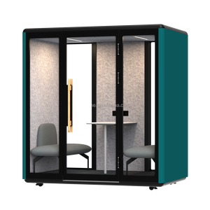 Cabina <span class=keywords><strong>de</strong></span> Oficina Insonorizada Moderna Comine, Espacio <span class=keywords><strong>de</strong></span> Trabajo Acústico Modular y Portátil para <span class=keywords><strong>Coworking</strong></span>, Oficina Corporativa, Hospital, <span class=keywords><strong>Sala</strong></span> <span class=keywords><strong>de</strong></span> Estar - Product Image 6