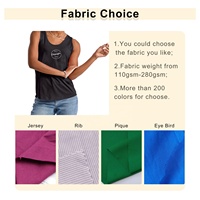 Gran oferta, camiseta sin mangas de algodón transpirable personalizada de alta elasticidad, con cuello redondo Camiseta sin mangas holgada, camiseta sin mangas de Fitness de Color sólido para mujer