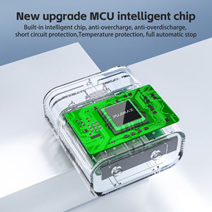 Chargeur rapide professionnel PUJIMAX à 4 emplacements pour microphone portable, batterie lithium-ion AAA rechargeable - Product Image 5