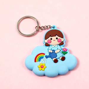 Móc khóa <span class=keywords><strong>PVC</strong></span> cá nhân cho Quà tặng khuyến mãi-vòng chìa khóa cao su mềm tùy chỉnh với logo thương hiệu của bạn - Product Image 6