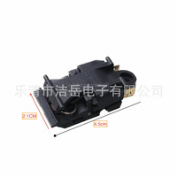 Bouilloire électrique Jieyue avec interrupteur 16/13A, arrêt automatique, coque en PC ignifuge, cuivre argenté, 300W