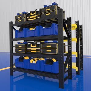 أرفف تخزين للمستودعات بواجب خفيف مدمجة مخصصة للمساحات الصغيرة وأرفف تنظيم سهلة - Product Image 6