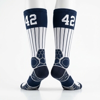 Chaussettes de sport respirantes en tricot avec protection rembourrée pour les tibias, pour le football, le tennis, le basketball, le golf