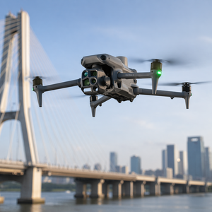 Drone multi-capteurs Matrice 4T Enterprise avec détection de cible par IA, mesure laser et batterie longue durée pour l'inspection - Product Image 5