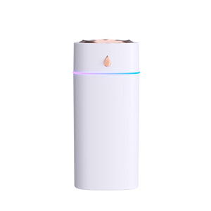 เครื่องเพิ่มความชื้นในอากาศแบบพลาสติก USB รุ่นใหม่ หัวฉีดสามหัว ความจุ 0.5-1 ลิตร พ่นไอน้ำปริมาณมาก ขนาดเล็ก ทำงานเงียบ (ต่ำกว่า 36 เดซิเบล) พร้อมไฟสร้างบรรยากาศ - Product Image 5