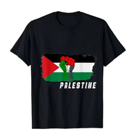 Produits tendance 2024 nouveautés femmes T-shirt gratuit Palestine Football chemise Jersey conception personnalisée Palastine hommes T-Shirt
